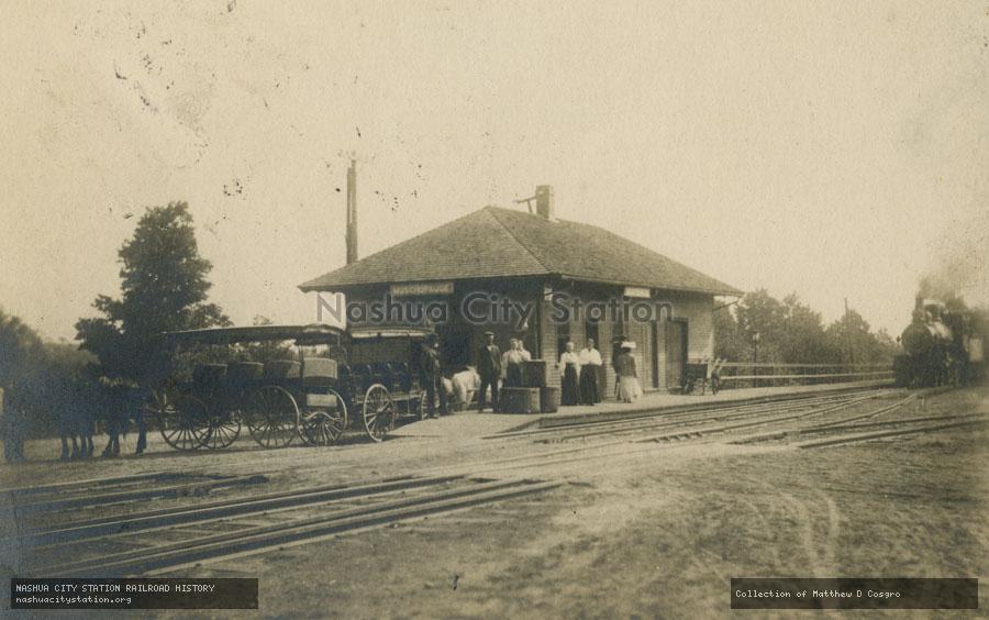 Postcard: Muschopauge Station